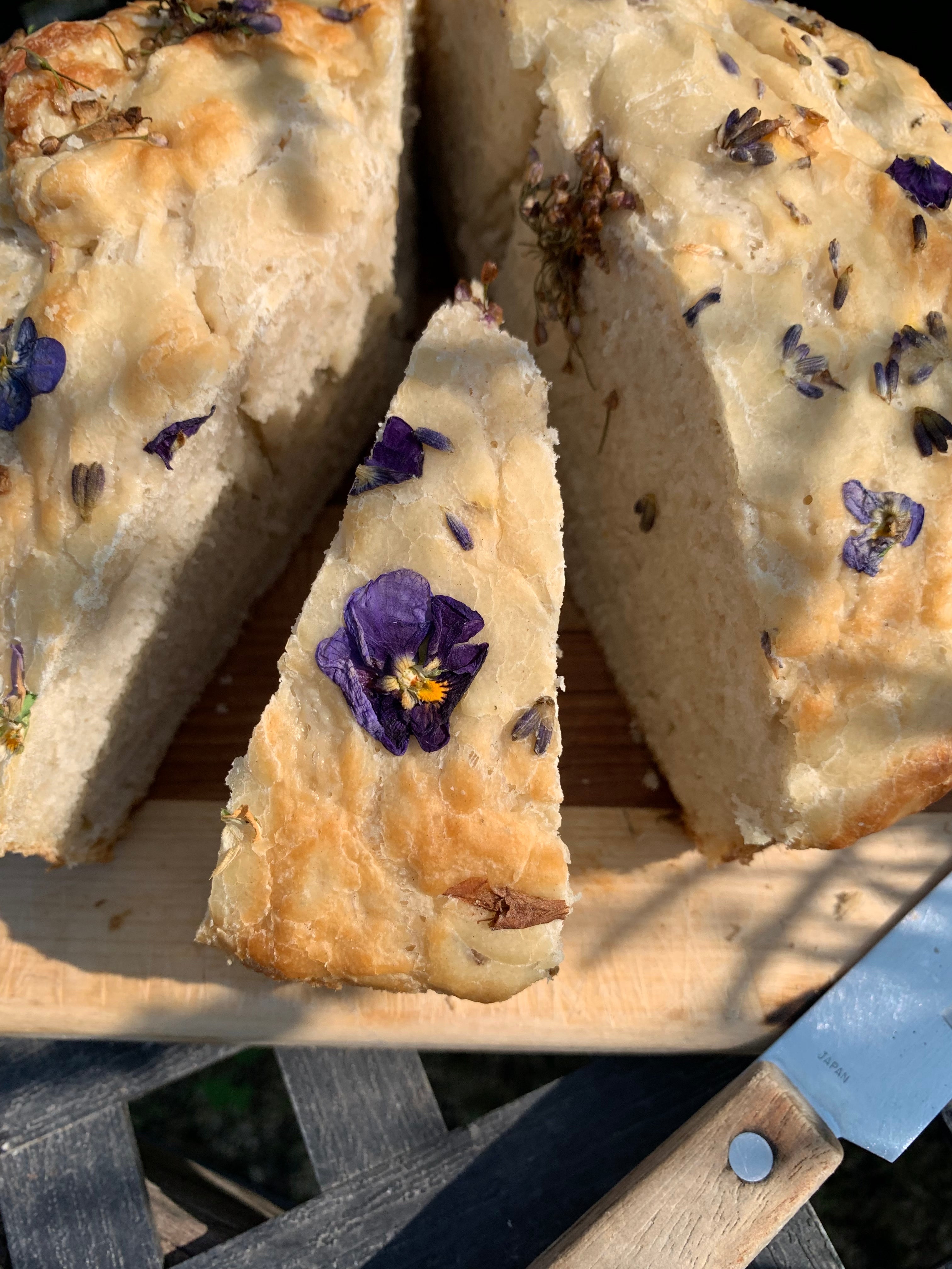 Holly's Easy Focaccia Bread with Herbs!