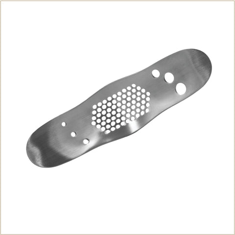 Garlic Crusher/ Herb Stripper - Stainless Steel