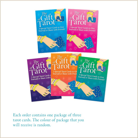 Tarot - Gift of Tarot - Three Pack in Envelope
