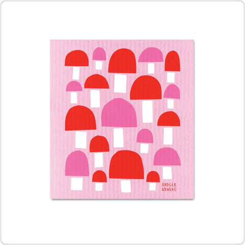 Swedish Dishcloth - Badger & Burke Mushroom