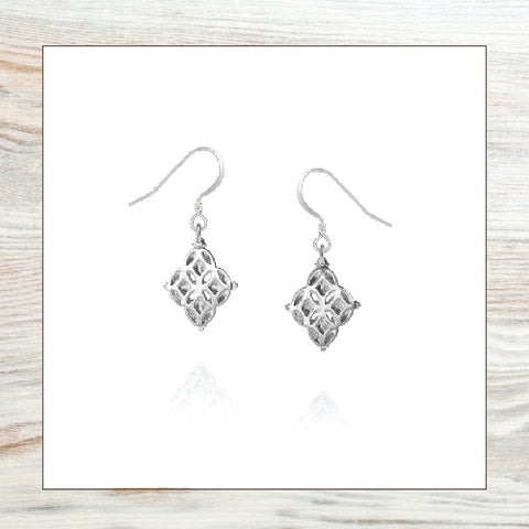 Amos Pewter Earrings - Serafina Drop