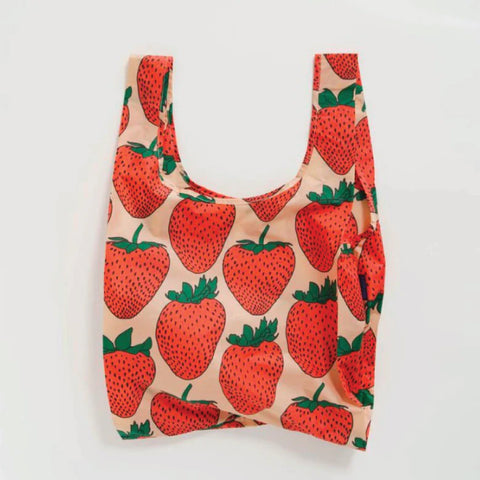 Baggu Reusable Shopping Bag - Strawberry