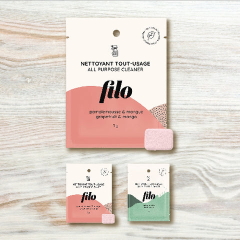 Filo All-Purpose Cleaner Dissolvable Tabs - 100% Natural
