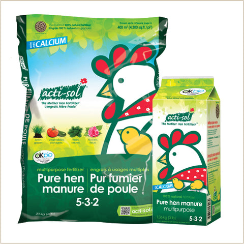 Acti-Sol Pure Hen Manure Multipurpose 5-3-2