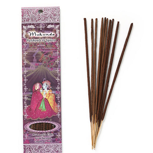 Incense - Prabhuji's Gifts - 10 Sticks per Package