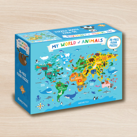 Puzzle - My World of Animals - 36 Pieces