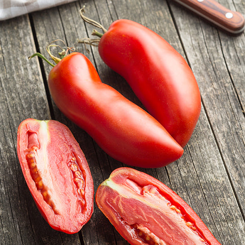 Tomato (Regular), San Marzano Paste (Certified Organic Seeds)
