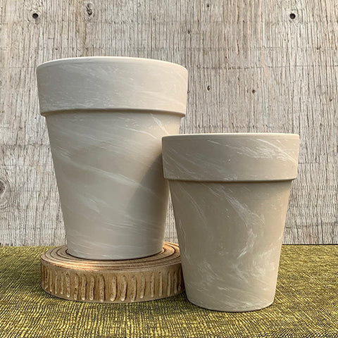 Granite Clay Pot - Tall Standard