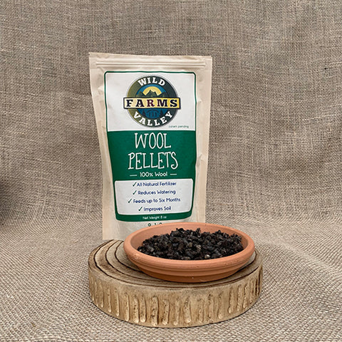 Wool Pellet Organic Waterwise Natural Fertilizer 8 oz