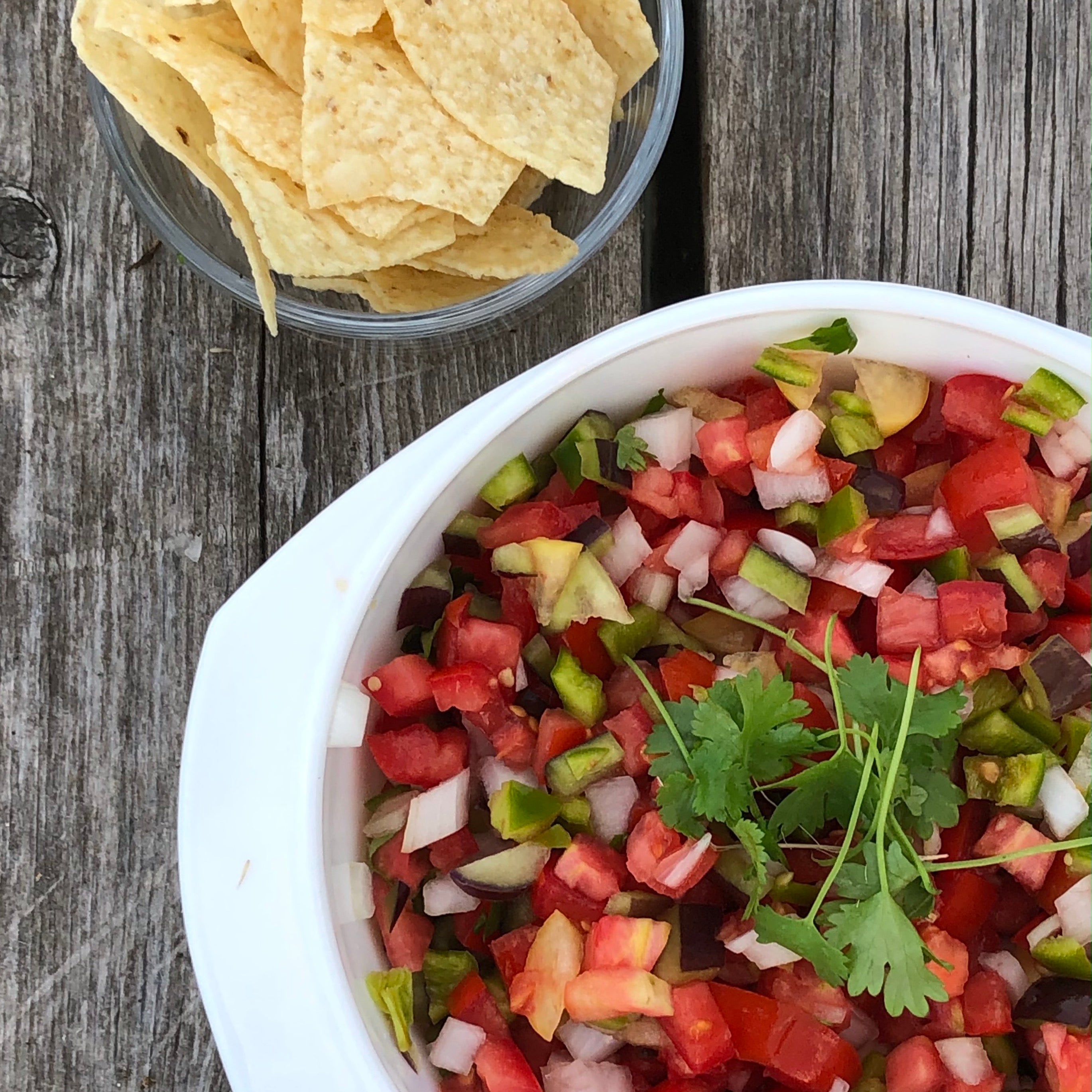 Looking for an easy garden-fresh recipe? Try this delicious 10-minute salsa fresca!