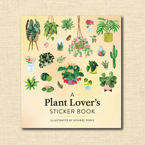 A Plant Lover's Sticker Book