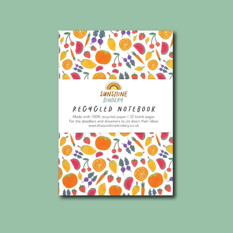 The Sunshine Bindery - Fruity Pocket Notebook A6