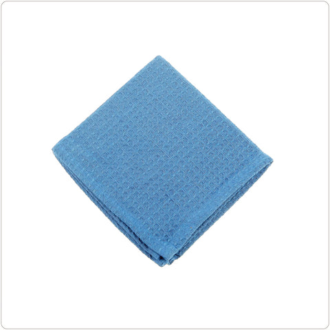 Dish Cloth - Waffle Weave Blue