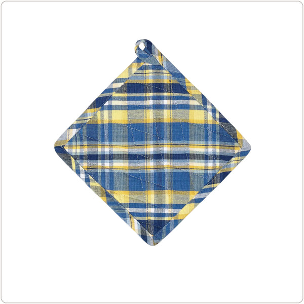 Pot Holder - Blue Stone
