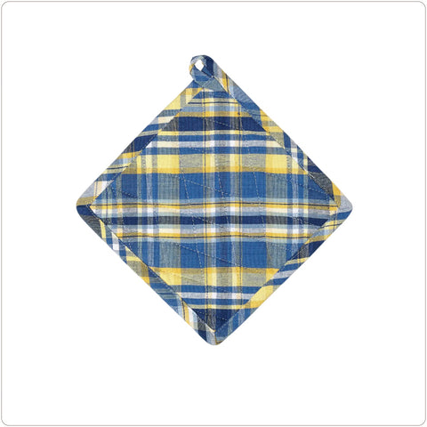 Pot Holder - Blue Stone
