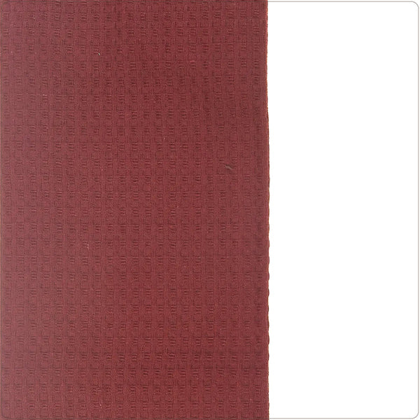 Dish Towel Cotton Waffle - Burgundy