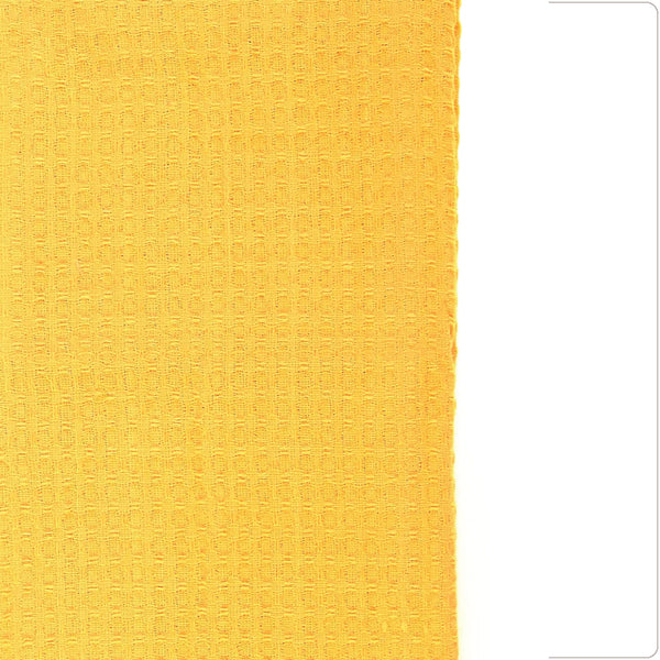 Dish Towel Cotton Waffle - Golden Yellow