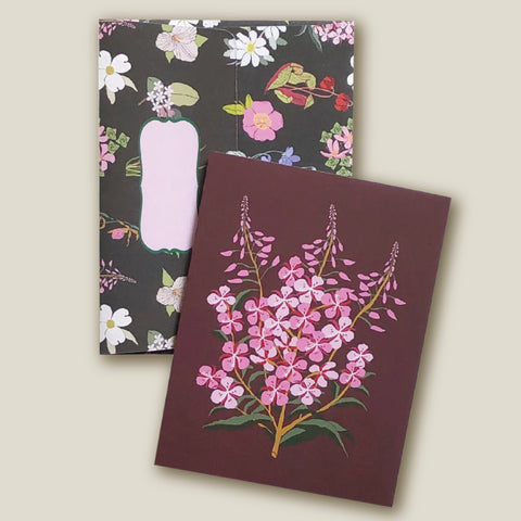 Artistry Note Card - Yukon Fireweed