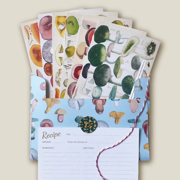 Artistry Recipe Cards - Mushroom