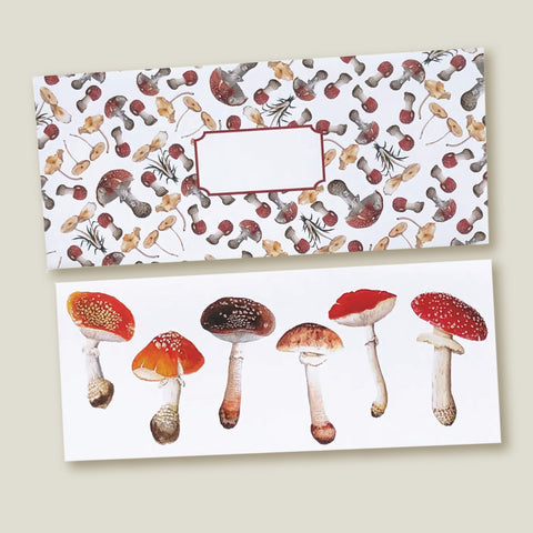 Artistry Note Card - Mushroom Greeting Card