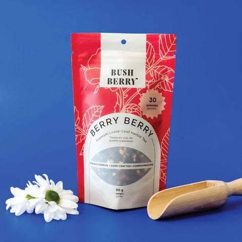 Bush Berry Tea - Organic Berry Berry  Loose Leaf Tea