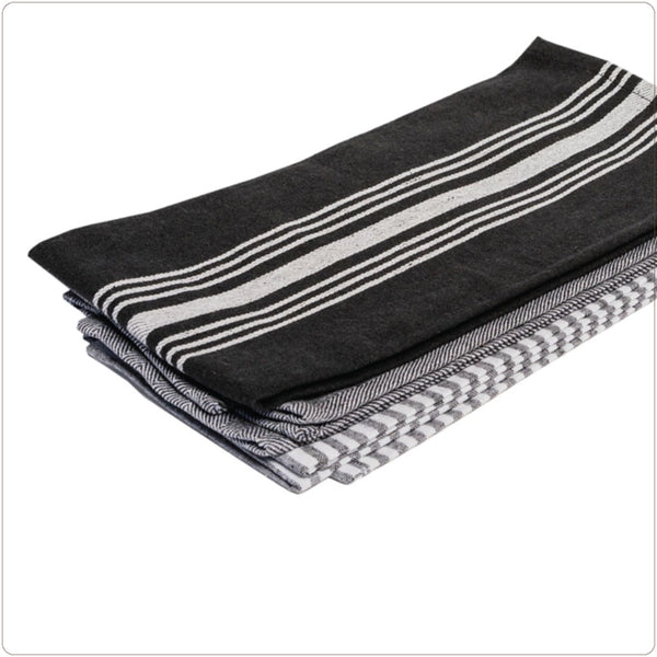 Kitchen Towels - Bistro - Set of 3 Grey