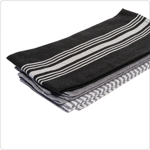 Kitchen Towels - Bistro - Set of 3 Grey