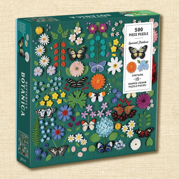 Buterfly Botanica Jigsaw Puzzle - 500 Pieces