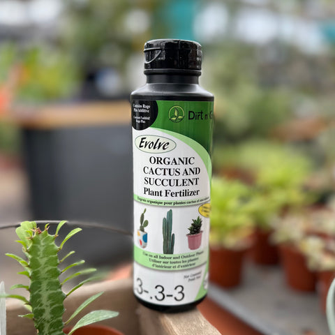 Evolve Organic Cactus & Succulent Fertilizer - 250 ml liquid