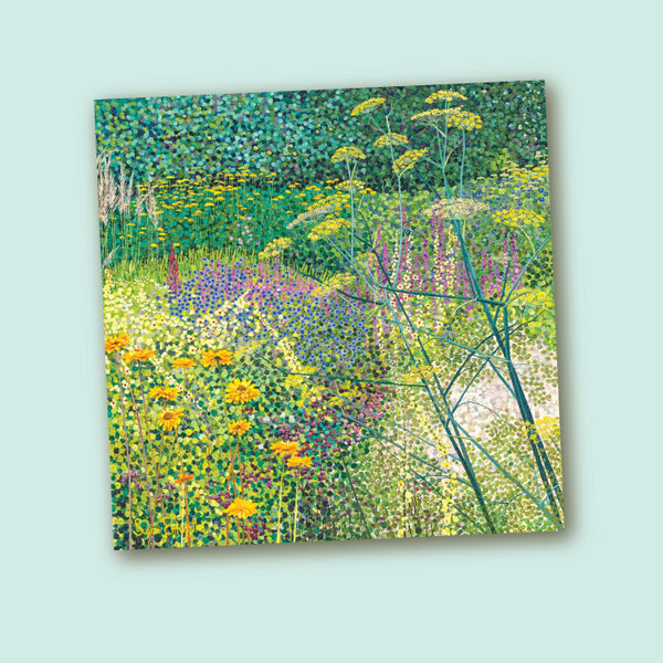 Susan Entwistle Greeting Card - Cambo Gardens Fennel