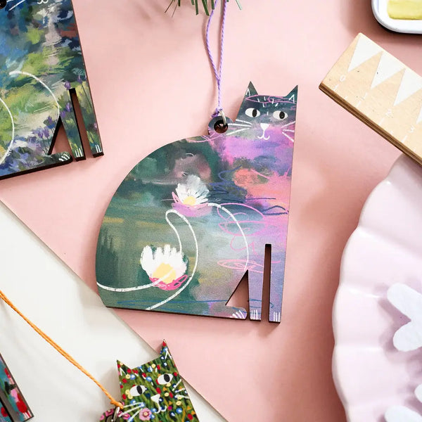 Ornament - Niaski - Clawed Monet - Cat