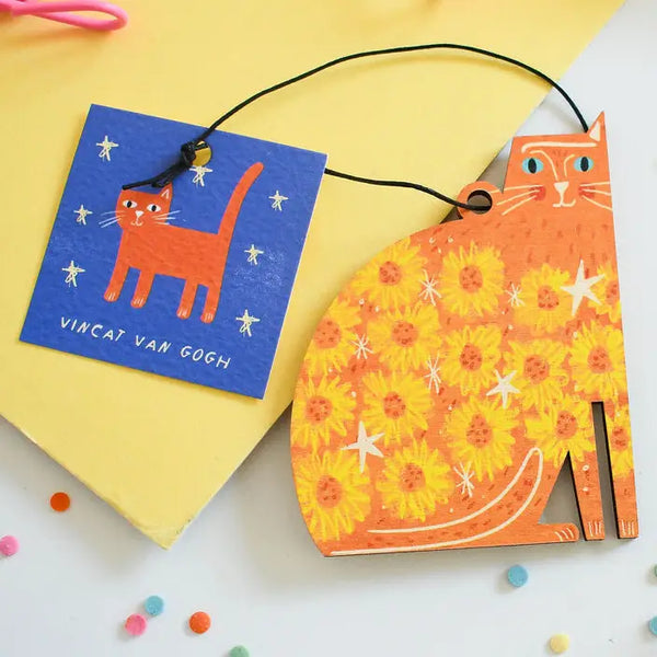 Ornament - Niaski - Vincat Van Gogh - Cat