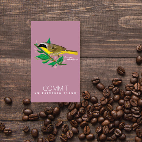 Coffee - Commit - An Espresso Blend (Bird Friendly Espresso) - Birds and Beans Organic Fair Trade Whole Bean