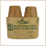 Coconut Coir 3" Pots - 22 per pack