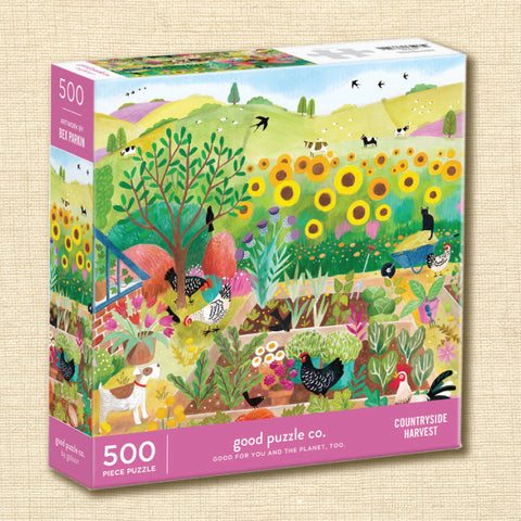 Countryside Harvest Jigsaw Puzzle - 500 Pieces