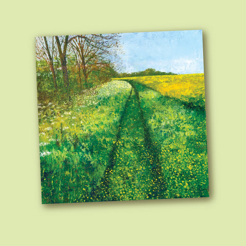 Susan Entwistle Greeting Card - Cow Parsley