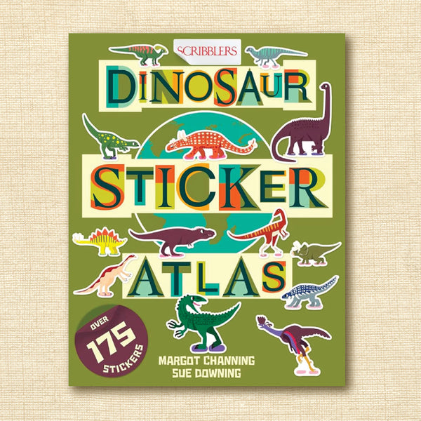 Dinosaur Sticker Atlas (Scribblers Sticker Atlas Book Series)
