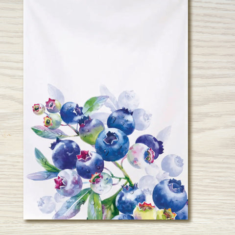 Tea Towel - Blueberries (Cotton)