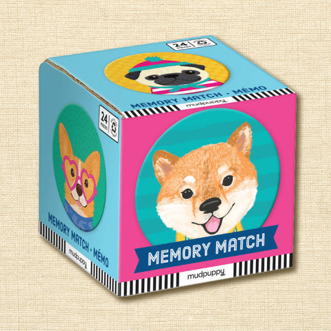 Dog Portraits Mini Memory Match Game