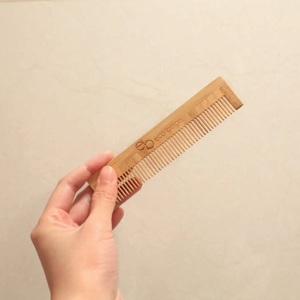 Hair Comb - Natural Bamboo - Biodegradable