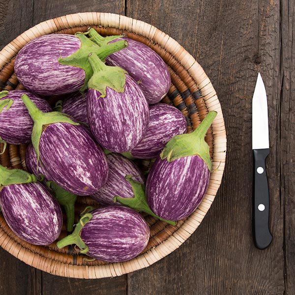Eggplant, Piccolo F1 (Certified Organic Seeds)