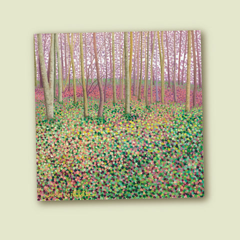 Susan Entwistle Greeting Card - Woodland Walk