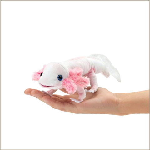 Puppet - Folkmanis® Axolotl (Finger Puppet)