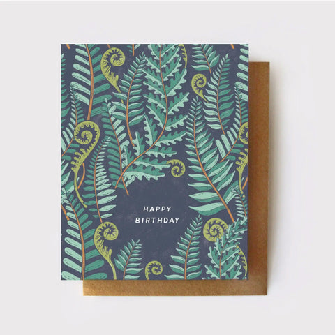 Root & Branch Paper Co. - Forest Fern Birthday Card