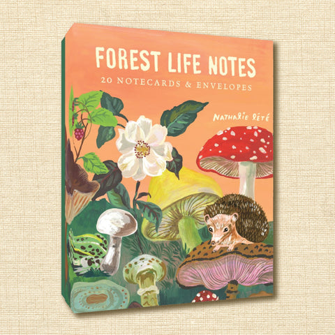 Forest Life Notes - Set of 20 Notecards with Envelopes