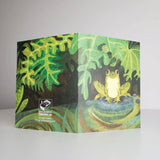 Studio Sardine Blank Greeting Card - Friendly Frog