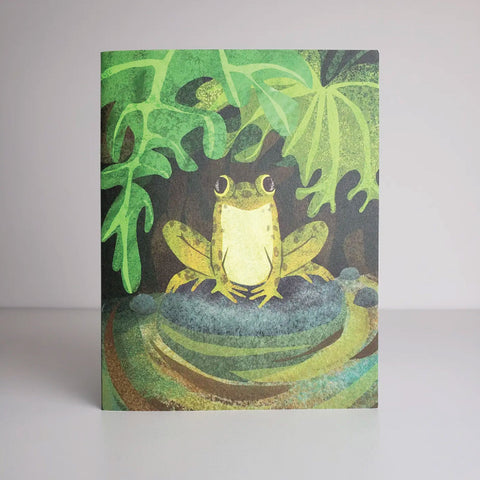 Studio Sardine Blank Greeting Card - Friendly Frog