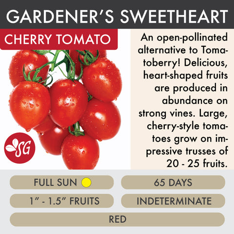 Gardener's Sweetheart - Tomato Plant Pre-Order 2026