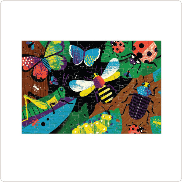 Jigsaw Puzzle - Amazing Insects Glow in the Dark