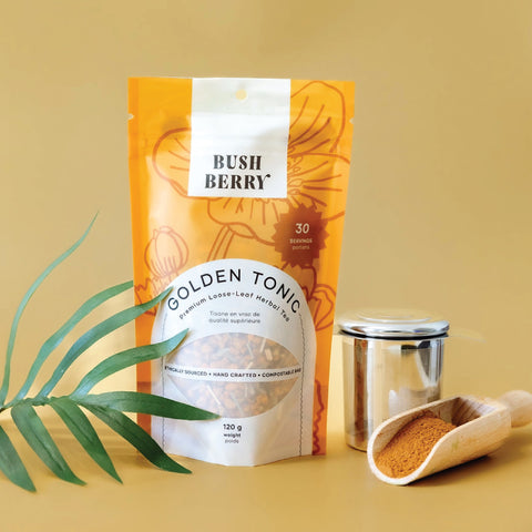 Bush Berry Tea - Organic Golden Tonic